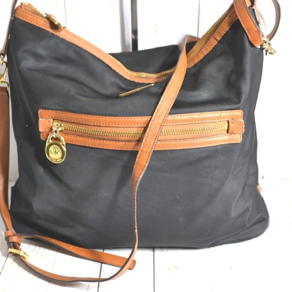 Michael Kors Nylon Convertible Purse Bag Satchel - Picture 2 of 7